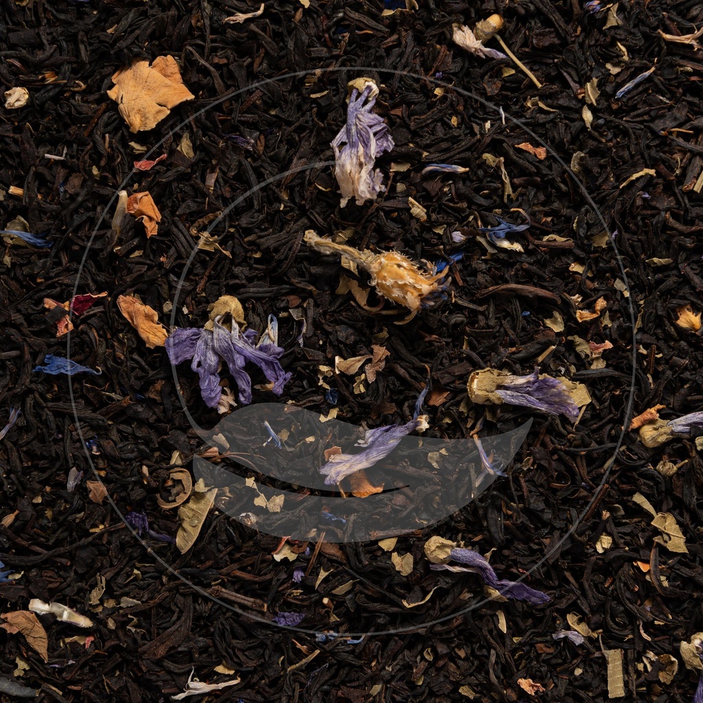 Thé noir à la violette