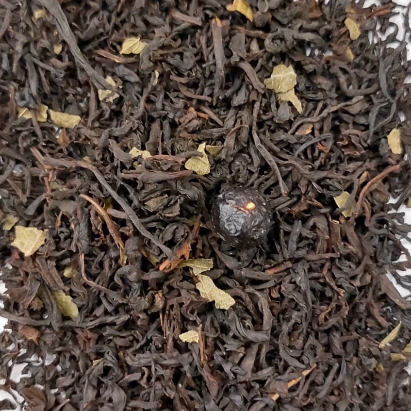 Thé Noir Myrtille-Cassis